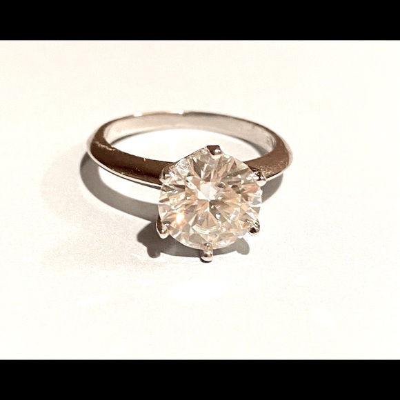 3CT Diamond Moissanite Ring S925